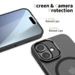 Tech-Protect Magstand MagSafe Matte Black Kryt iPhone 17