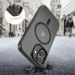 Tech-Protect Magstand MagSafe Matte Black Kryt iPhone 17