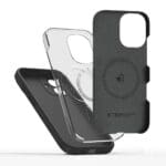 Tech-Protect Silicone MagSafe Black Kryt iPhone 17