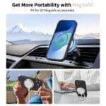 Tech-Protect Silicone MagSafe Black Kryt iPhone 17