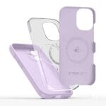 Tech-Protect Silicone MagSafe Mauve Kryt iPhone 17