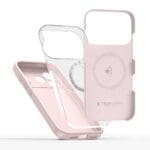 Tech-Protect Silicone MagSafe Pink Pearl Kryt iPhone 17 Pro