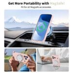 Tech-Protect Silicone MagSafe Pink Pearl Kryt iPhone 17 Pro