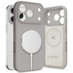 Tech-Protect Silicone MagSafe Stone Grey Kryt iPhone 17 Pro Max