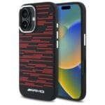 AMG AMHMP16S24SSRRK Black Hardcase Silicone Graphics MagSafe Kryt iPhone 16