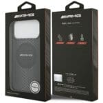 AMG Double Layer Transparent Graphics MagSafe Black Kryt iPhone 17 Pro Max