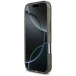 AMG Double Layer Transparent Smocked MagSafe Black Kryt iPhone 17