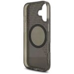 AMG Double Layer Transparent Smocked MagSafe Black Kryt iPhone 17