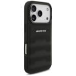 AMG Leather Debossed Lines Logo Black Kryt iPhone 17 Pro