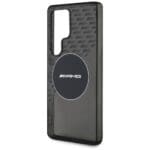AMG Transparent Rhombs MagSafe Black Kryt Samsung Galaxy S25 Ultra
