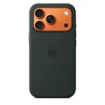 Apple MGFK4ZM/A Silicone Case with MagSafe Black Kryt iPhone 17 Pro
