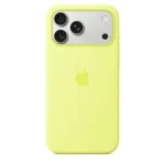 Apple MGFM4ZM/A Silicone Case with MagSafe Neon Yellow Kryt iPhone 17 Pro Max