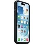 Apple MT423ZM/A MagSafe Black FineWoven Case Kryt iPhone 14 Plus/15 Plus