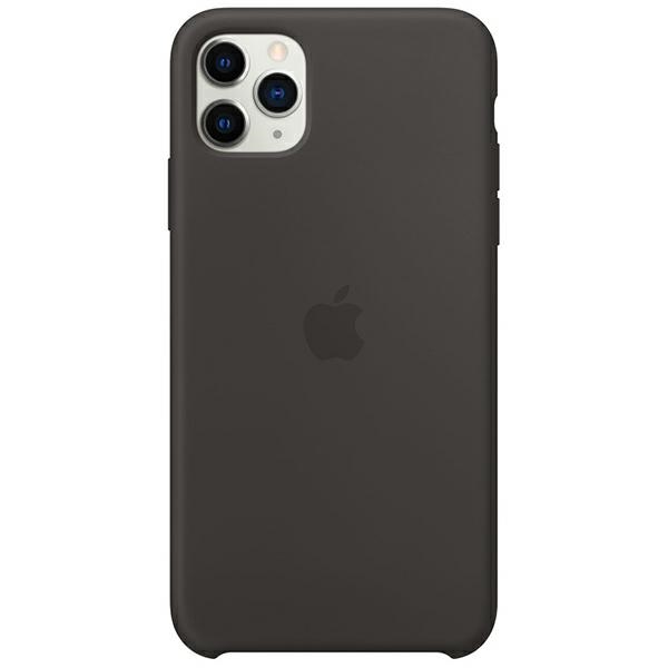 Apple MX002ZE/A Black Silicone Case Kryt iPhone 11 Pro Max