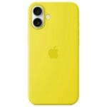 Apple MYYG3ZM/A MagSafe Yellow/Star Fruit Silicone Case Kryt iPhone 16 Plus