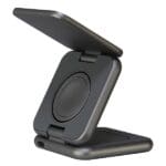 Audi 3-in-1 Wireless Charger Foldable Gray Big Logo AU-MWC3IN1-GT/D1-GY