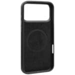 Audi A6 Synthetic Leather MagSafe Black Kryt iPhone 17 Pro Max