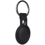 Audi Case Synthetic Leather AirTag Black AU-ATKR-Q3/D1-BK