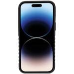 Audi Genuine Leather MagSafe Black-Red Hardcase AU-TPUPCMIP14P Kryt iPhone 14 Pro Max