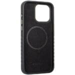 Audi Genuine Leather MagSafe Black-Red Hardcase AU-TPUPCMIP15P Kryt iPhone 15 Pro Max