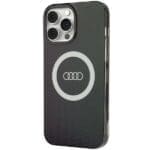 Audi IML Big Logo MagSafe Black Hardcase AU-IMLMIP13P-Q5/D2-BK Kryt iPhone 13/13 Pro