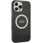Audi IML Big Logo MagSafe Black Hardcase AU-IMLMIP13P-Q5/D2-BK Kryt iPhone 13/13 Pro