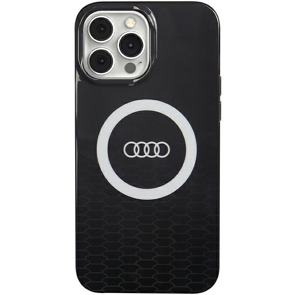 Audi IML Big Logo MagSafe Black Hardcase AU-IMLMIP13P-Q5/D2-BK Kryt iPhone 13/13 Pro