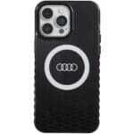 Audi IML Big Logo MagSafe Black Hardcase AU-IMLMIP14PM-Q5/D2-BK Kryt iPhone 14 Pro Max