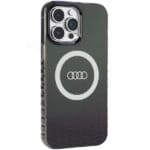 Audi IML Big Logo MagSafe Black Hardcase AU-IMLMIP14PM-Q5/D2-BK Kryt iPhone 14 Pro Max