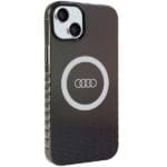 Audi IML Big Logo MagSafe Black Hardcase AU-IMLMIP15M-Q5/D2 Kryt iPhone 14 Plus/15 Plus
