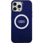 Audi IML Big Logo MagSafe Navy Blue Hardcase AU-IMLMIP13PM-Q5/D Kryt iPhone 13 Pro Max