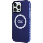 Audi IML Big Logo MagSafe Navy Blue Hardcase AU-IMLMIP15PM-Q5/D Kryt iPhone 15 Pro Max