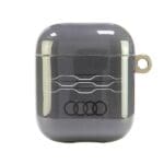 Audi IML Geometric Pattern Cover Gray AU-IMLAP-A6/D3-GY Kryt AirPods Pro/Pro 2