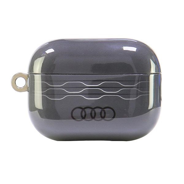 Audi IML Geometric Pattern Cover Gray AU-IMLAPP2-A6/D3-GY Kryt AirPods Pro 2