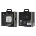 Audi IML Geometric Pattern Cover White AU-IMLAP3-A6/D3-WE Kryt AirPods 3