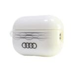 Audi IML Geometric Pattern Cover White AU-IMLAPP2-A6/D3-WE Kryt AirPods Pro 2