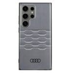 Audi IML Geometric Pattern S928 Black Hardcase AU-IMLU-A6/D3-BK Kryt Samsung Galaxy S24 Ultra