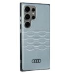 Audi IML Geometric Pattern S928 Grey Hardcase AU-IMLU-A6/D3-GY Kryt Samsung Galaxy S24 Ultra