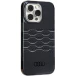 Audi IML MagSafe Black Hardcase AU-IMLMIP13PM-A6/D3-BK Kryt iPhone 13 Pro Max