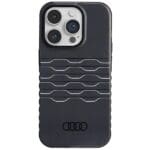 Audi IML MagSafe Black Hardcase AU-IMLMIP14P-A6/D3-BK Kryt iPhone 14 Pro