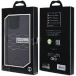 Audi IML MagSafe Black Hardcase AU-IMLMIP14PM-A6/D3-BK Kryt iPhone 14 Pro Max