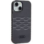 Audi IML MagSafe Black Hardcase AU-IMLMIP15-A6/D3-BK Kryt iPhone 13/14/15