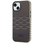 Audi IML MagSafe Black Hardcase AU-IMLMIP15M-A6/D3-BK Kryt iPhone 14 Plus/15 Plus