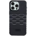 Audi IML MagSafe Black Hardcase AU-IMLMIP15PM-A6/D3-BK Kryt iPhone 15 Pro Max