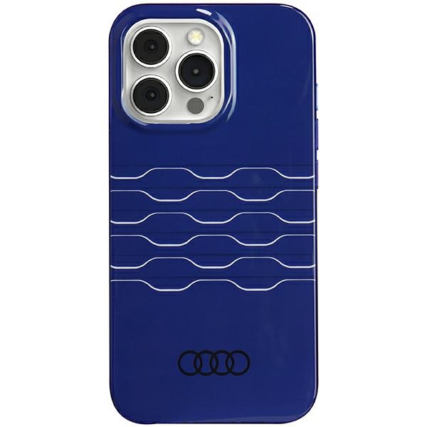 Audi IML MagSafe Navy Blue Hardcase AU-IMLMIP13P-A6/D3-BE Kryt iPhone 13/13 Pro