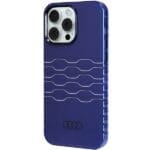 Audi IML MagSafe Navy Blue Hardcase AU-IMLMIP15PM-A6/D3-BE Kryt iPhone 15 Pro Max