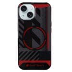 Audi IML Sport MagSafe Black Hardcase AU-IMLMIP15-RSQ/D2-BK Kryt iPhone 13/14/15
