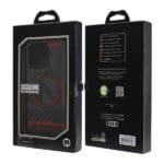 Audi IML Sport MagSafe Black Hardcase AUS-IMLMIP16P-RSQ/D2-BK Kryt iPhone 16 Pro