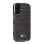 Audi IML Stitching Pattern MagSafe Black Hardcase AU-IMLMIP16-Q5/D3-BK Kryt iPhone 16