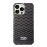 Audi IML Stitching Pattern MagSafe Black Hardcase AU-IMLMIP16PM-Q5/D3-BK Kryt iPhone 16 Pro Max